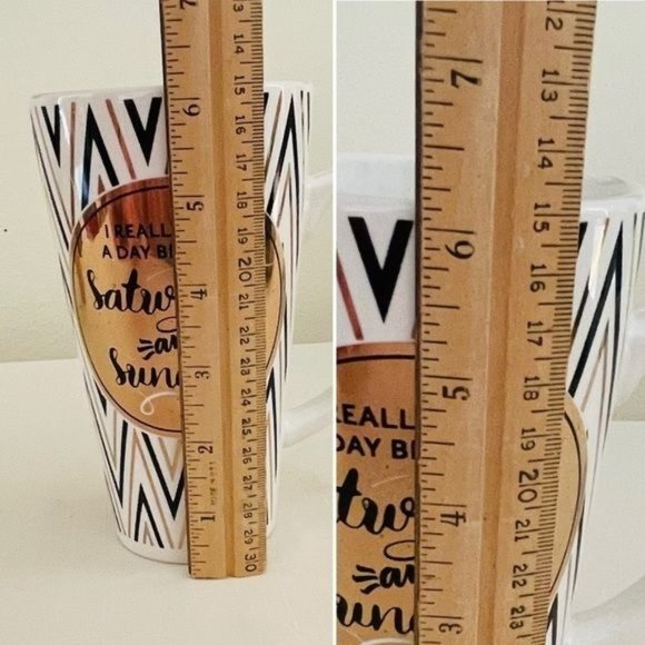 Ceramic Coffee Tea Mug I Really Need A Day Between Saturday and Sunday 15 oz - Picture 9 of 9